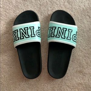 PINK sandals new without tags!